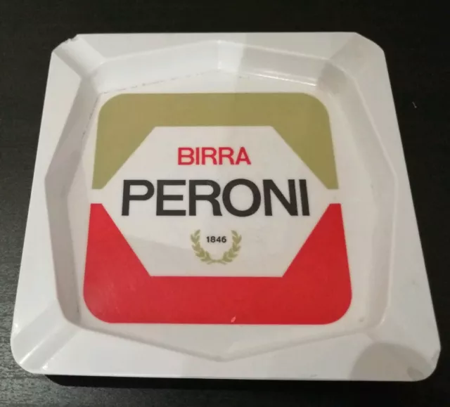 Posacenere/Portacenere Pubblicitario Birra Peroni Originale Vintage Collezione