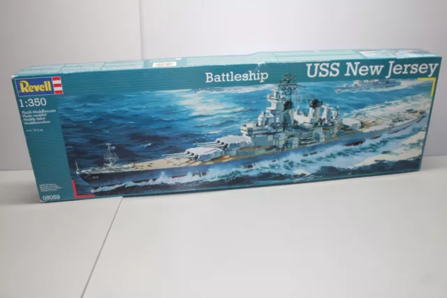 Revell 05059 Bausatz Schlachtschiff USS New Jersey 1:350 OVP