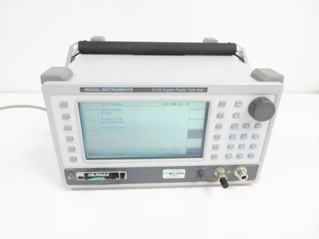 Racal 6103 Digital Radio Test Set Option 001 Gsm 04T Frequency Std