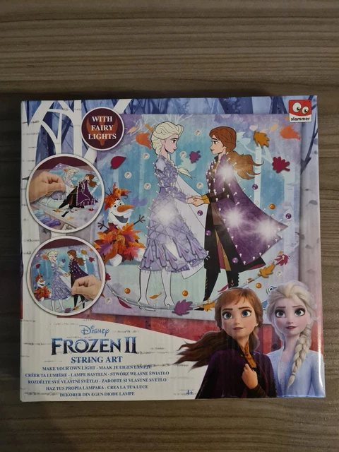 Disney Eiskönigin Anna und Elsa Frozen II String Art mit Licht