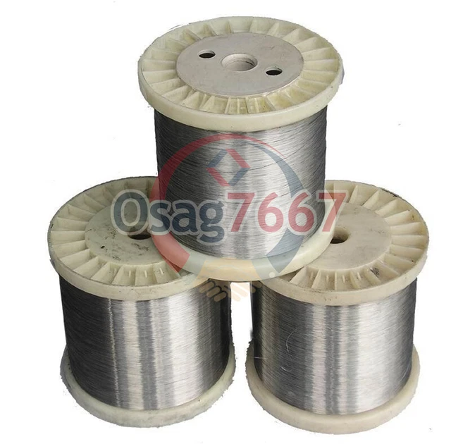 2m = 6.6 FT Titanium Ti Wire Grade 1 ONE GR1 Diameter 0.2mm