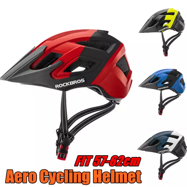 ROCKBROS Bicycle Helmet Breathable Shockproof MTB Road Bike Aero Cycling Helmet