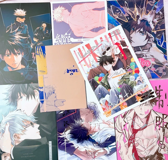 JUJUTSU KAISEN DOUJINSHI Gojo Satoru x Fushiguro Megumi (R18) 8 books ...