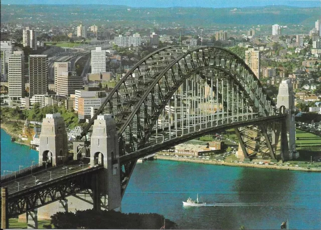 Sydney Harbour Bridge New South Wales Australia - Bartel  Postcard