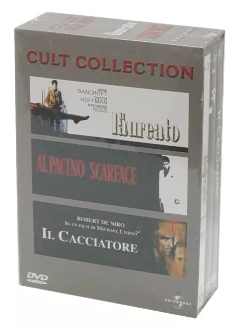 Cult Collection: Il Laureato, Scarface, Il Cacciatore. Cofanetto con n. 3 DVD...
