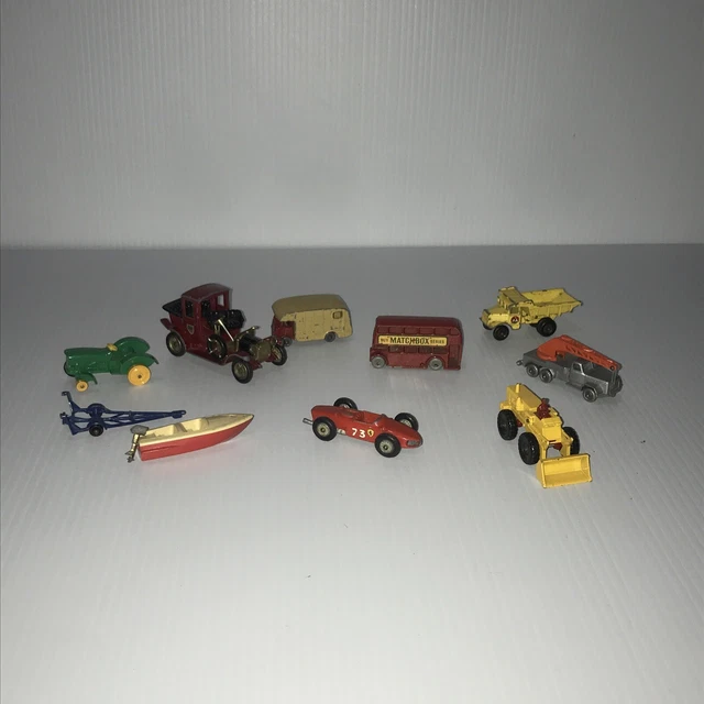 VINTAGE LESNEY MATCHBOX Cars F1 Ferrari Matchbox bus Trucks more