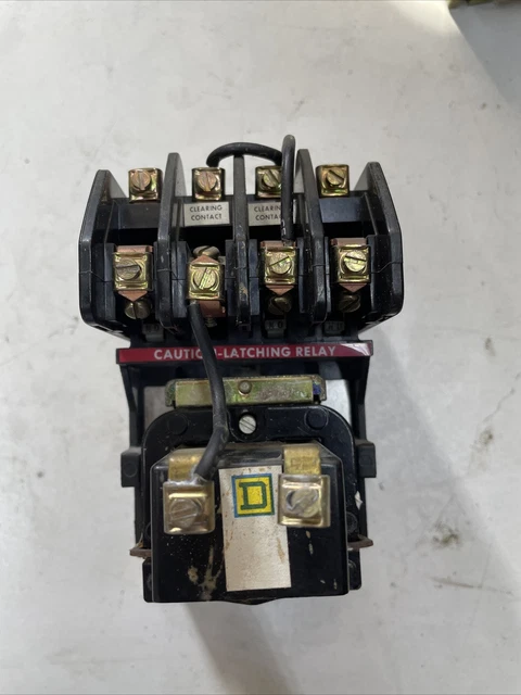 1-Square D 8903-LL0-20 Series B LIGHTING CONTACTOR 1, 2, or 3 pole 20 amp LL0-20