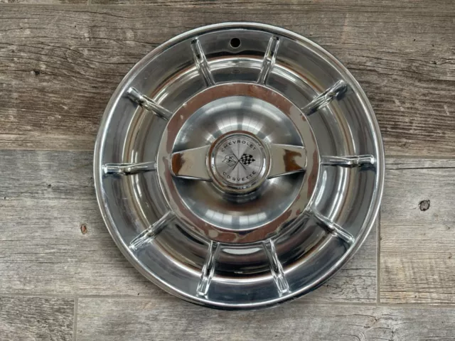 1956 1957 1958 GM Chevrolet Corvette Hubcap