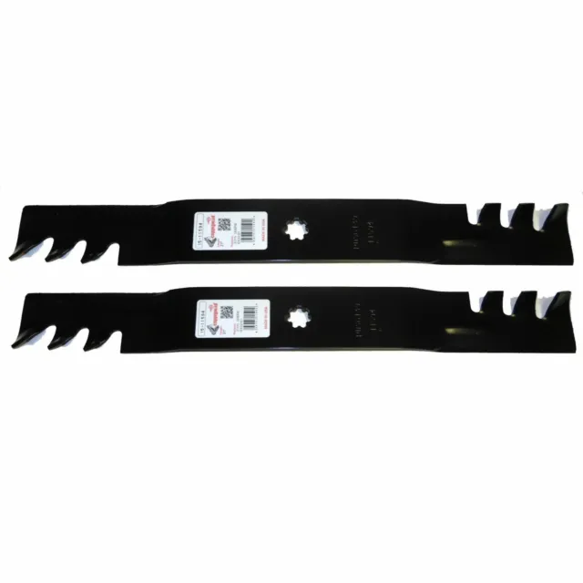 (2) 11594 Rotary Blades Compatible With John Deere AM137328, AM141033, GX22151