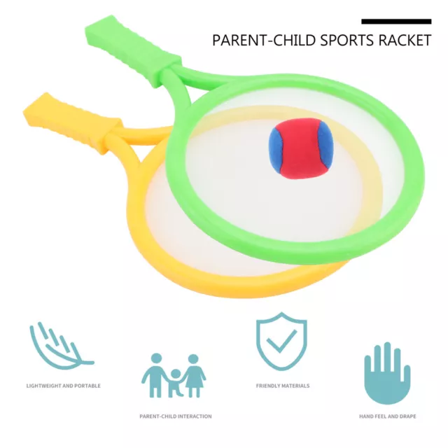 Racket Set Small Tennis Racquet outside Toy Outdoor Playset Sports Shot