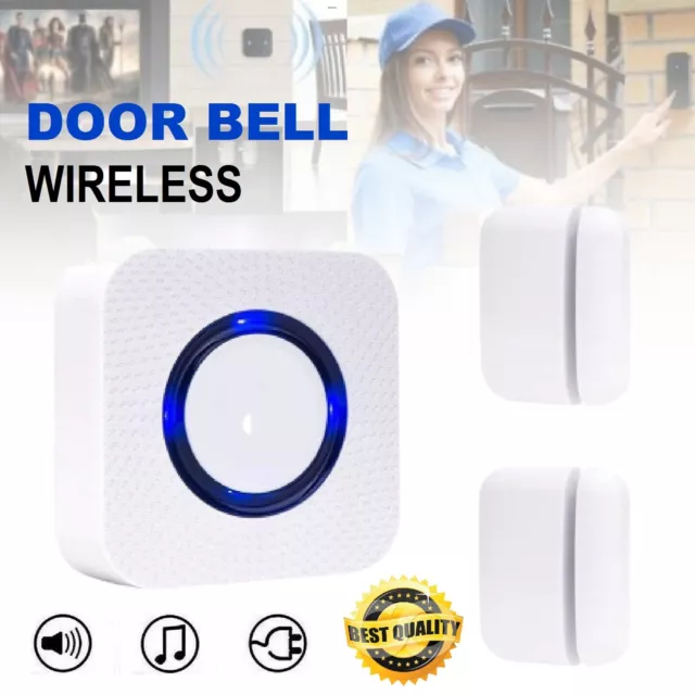 Door Bell Wireless Door Sensor Door Gate Entry Chime Doorbell Alarm Alert Motion