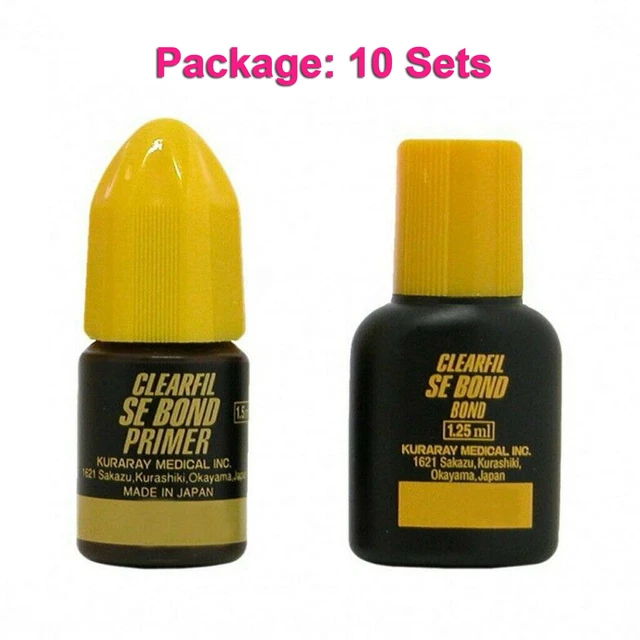 10 Sets Kuraray CLEARFIL SE BOND Dental light-curing Bonding Primer Self-etching