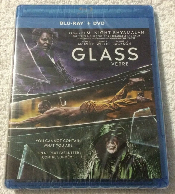 Glass - Blu-ray & DVD - Bruce Willis, Samuell L. Jackson, M. Night Shyamalan
