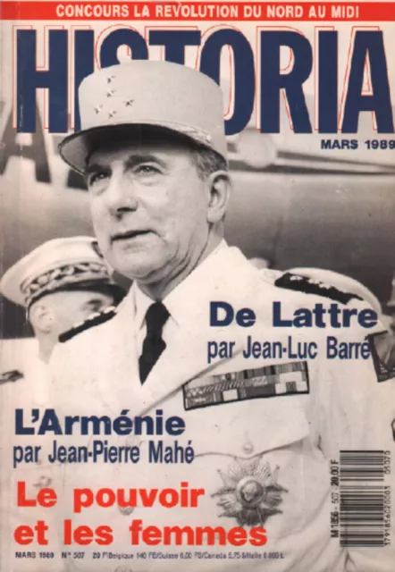 Historia magazine n° 507 / l'arménie le pouvoir et les femmes|Collectif|Bon état