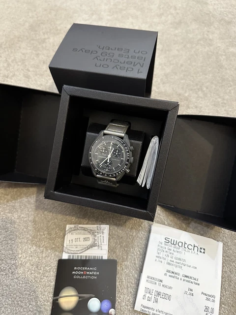 OMEGA X SWATCH MoonSwatch - Mission to Mercury New, Trusted Seller £256 ...