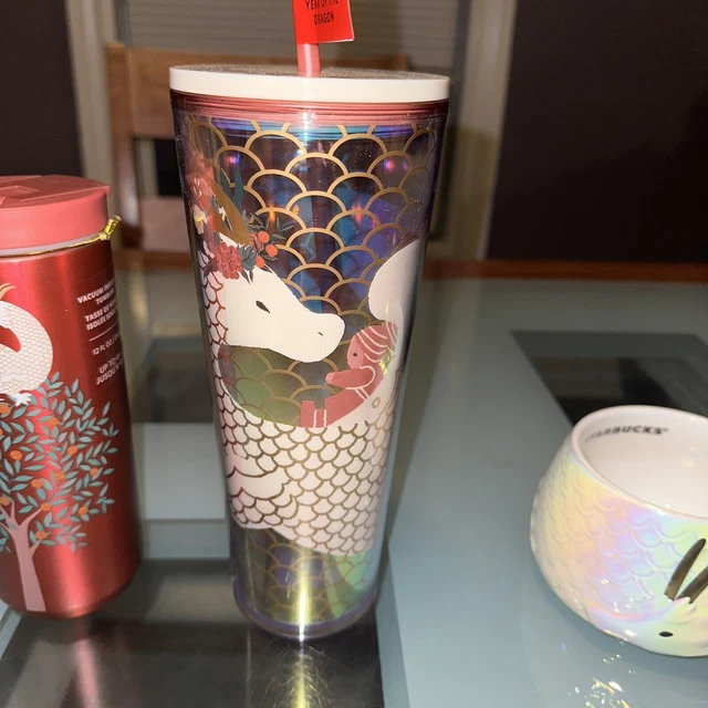 2025 STARBUCKS YEAR of the Dragon Lunar New Year Tumbler 24 Cold Cup