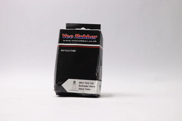 Vee Rubber Bicycle Tube 26 X 1.75-2.125 Schrader Valve 136-109