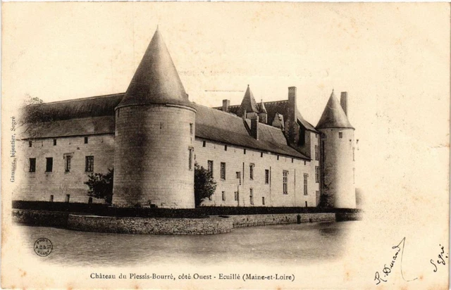 CPA AK ECUILLE Chateau du PLESSIS-BOURRE West Side (606604)
