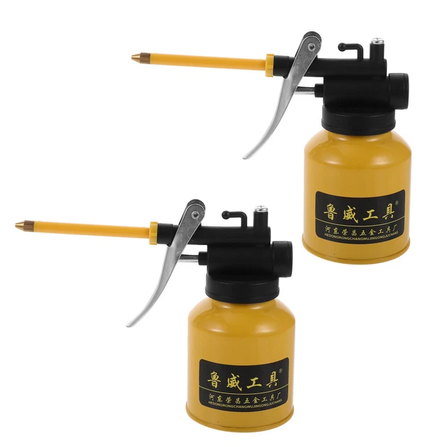 4 pz contenitore beccuccio dritto in lega di alluminio pentola olio veicoli pompa