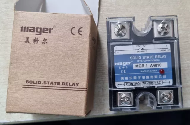 SOLID STATE RELAY MGR-1 A4810 - bought by mistake. Still in original Box.