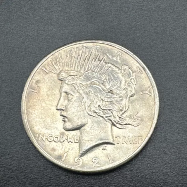 1921 Silver Peace Dollar - Nice Details Must See