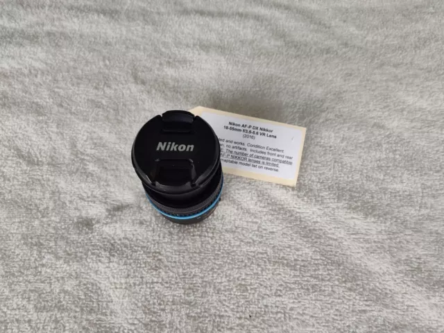Nikon AF-P DX Nikkor 18-55mm f/3.5-5.6G VR II Zoom Kit Lens