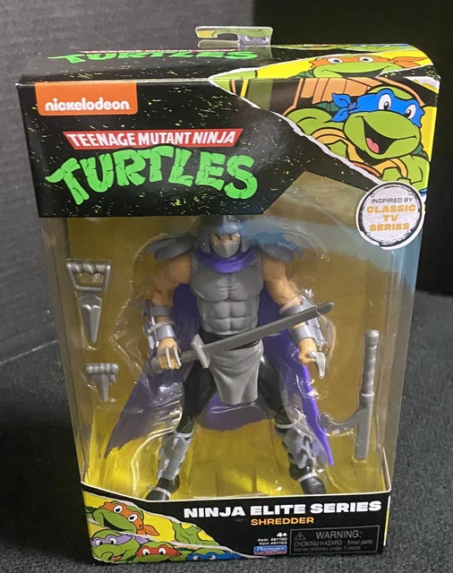 Playmates SHREDDER Teenage Mutant Ninja Turtles Classic Elite 6" Action Figure