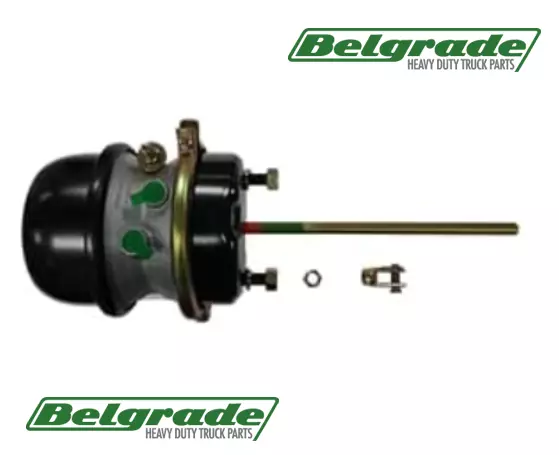 30/30 Air Brake Chamber with U-Clevis (Round Ports - 2.50" Stroke)