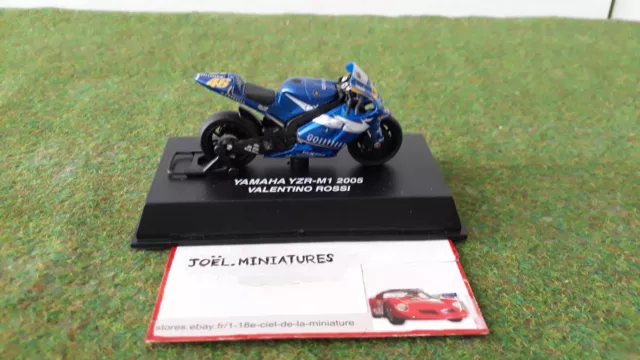 MOTO YAMAHA YZR-M1 2005 # 46 Valentino ROSSI bleu 1/32 NewRay 06576 miniature co