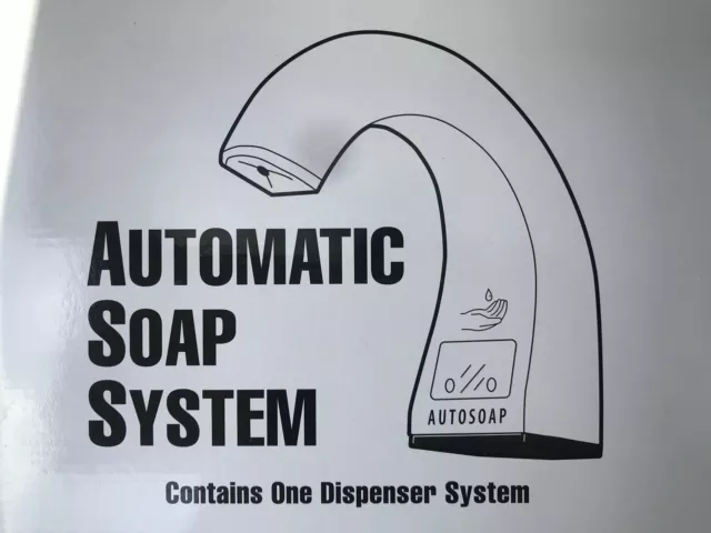 TC One Shot Dispenser Commercial Automatic Hand Soap Dispenser FG402073 Lot Of 4