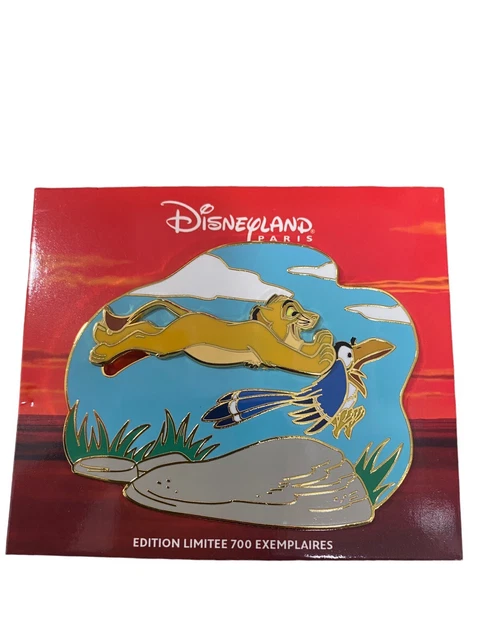 DISNEY PIN DISNEYLAND Paris Lion King Simba Zazu Limited Edition £28.31