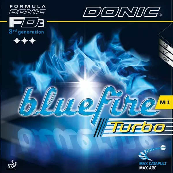 Donic Bluefire M1 Turbo / Tischtennisbelag / NEU / zum Sonderpreis