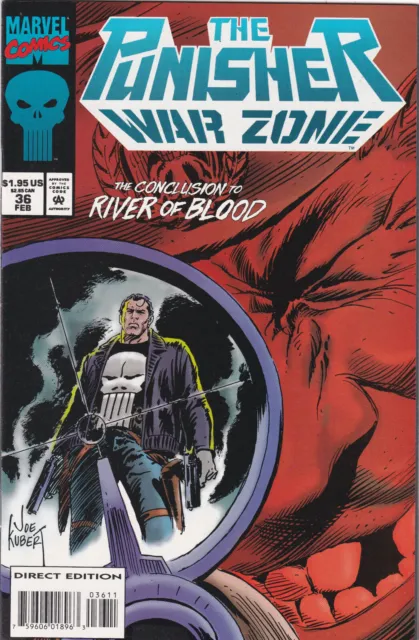 The Punisher: War Zone #36, Vol. 1 (1992-1995) Marvel Comics, High Grade
