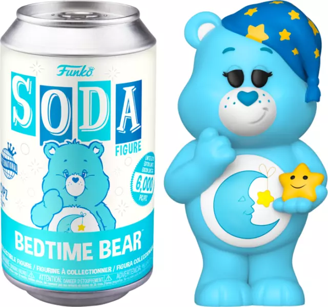 Funko Soda Care Bears Bedtime Bear Soda Can 1 In 6000 Brand New