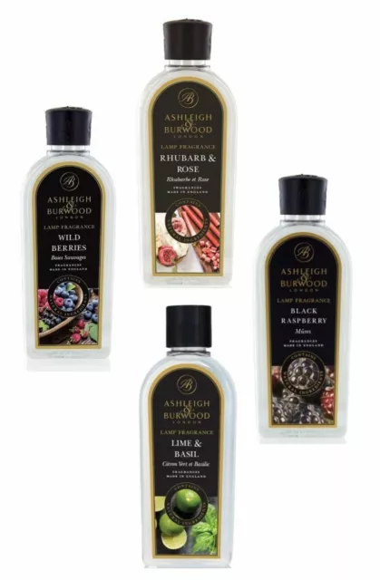 Ashleigh & Burwood Lamp Fragrance 500ml - Various Fruity & Exotic Fragrances