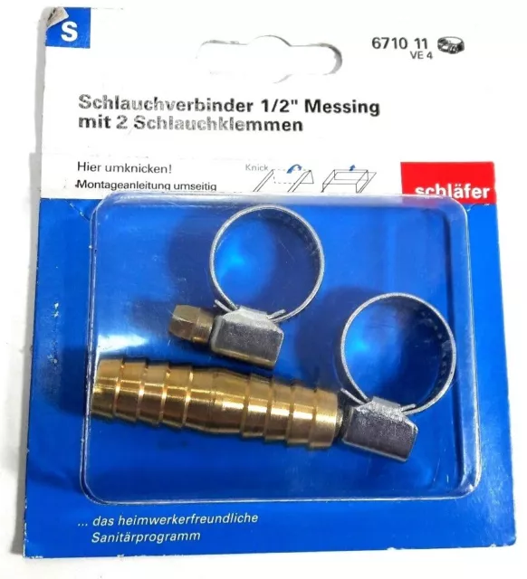 Schlauchverbinder 16 mm Kunststoff 2 Stk. kaufen bei OBI