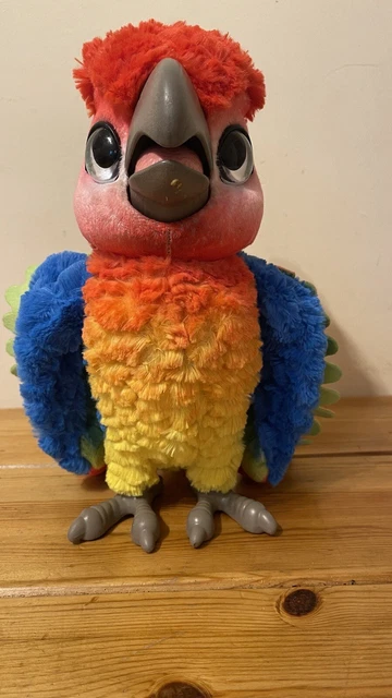 FurReal Friends Parrot Rock A Too The Show Bird Interactive Toy Talking.