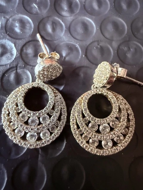 Orecchini Punto Luce Cipollina In Argento Con Zirconi 5 Mm | - La - Foto 7