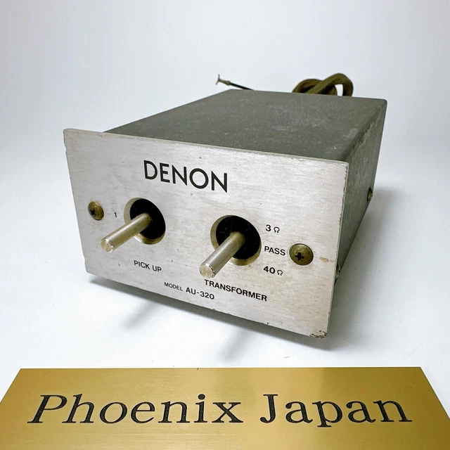 DENON AU-320 MC Step Up Transformer SUT 3 Ohm for Ortofon