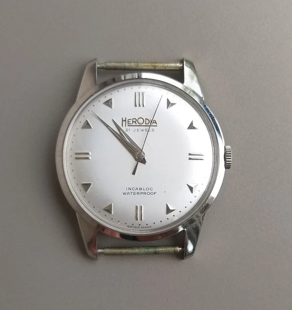 Montre Squelette Aiguille Des Secondes Ancienne Pour Mouvement ETA 2452