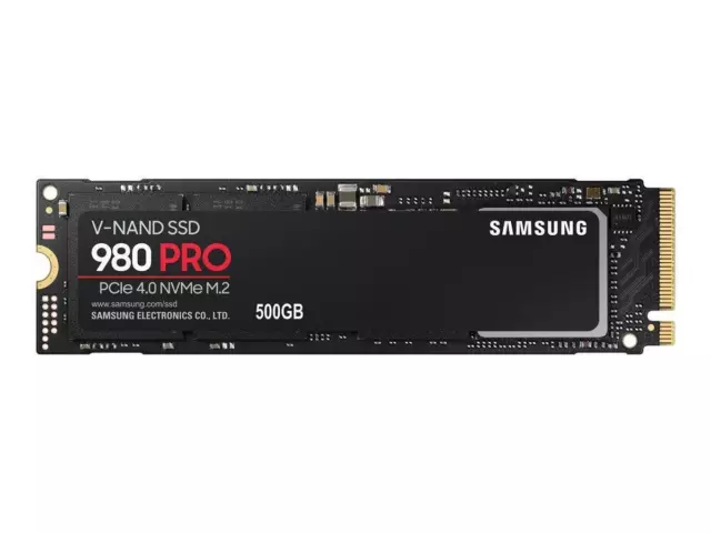 Samsung 980 Pro - 500 Go SSD - M.2 PCIe 4.0 NVMe