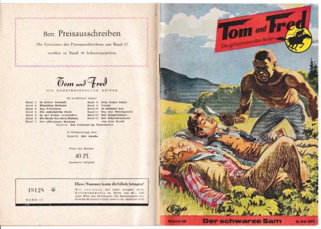 Tom und Fred  Nr. 15  (Zust. 1-2)