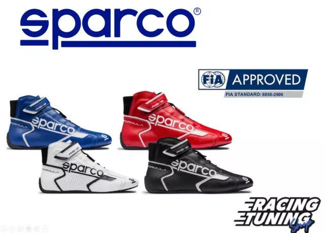 Scarpe Sparco Formula Rb8.1 Omologate Fia 8856-2000 - Racing Shoes