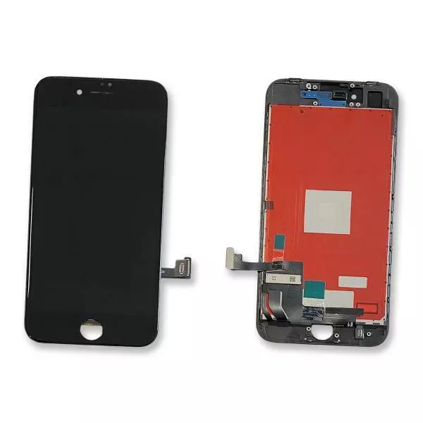 Display Lcd Vetro Touch Screen Per Apple Iphone 8 / Se 2020 Nero