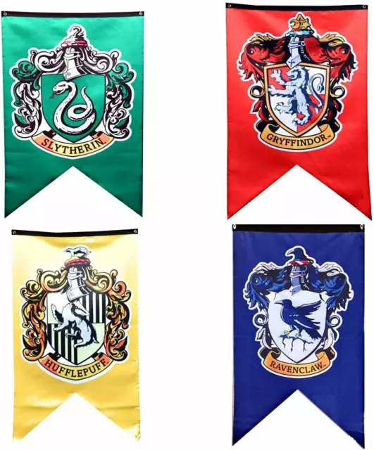 PERSONALISED HARRY POTTER BIRTHDAY BANNERS - Harry Potter House Banners