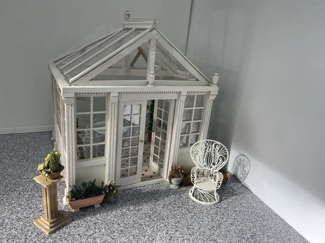 DOLLS HOUSE COMPLETE Conservatory With Contents. £10.78 - PicClick UK