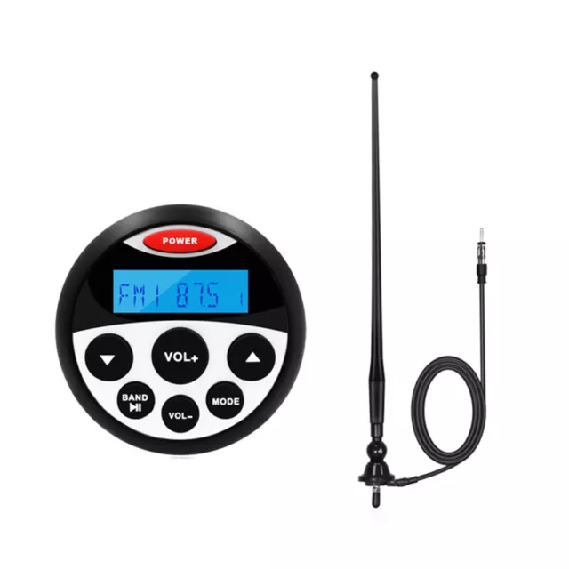 Bootsradio Auto Bluetooth Marine Stereo Audio Wasserdichte IP66 und Antenne