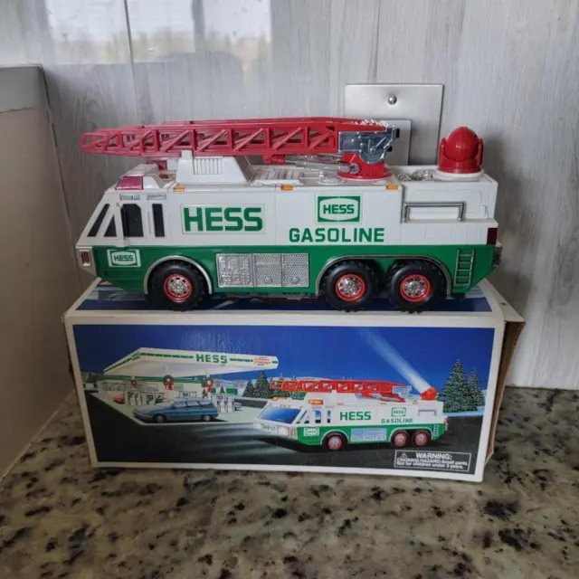 1996 Hess Toy Emergency Truck in Original Box