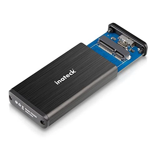 Inateck Boîtier USB 3.0 pour Disque Dur MSATA Adaptateur USB en Aluminium pou...