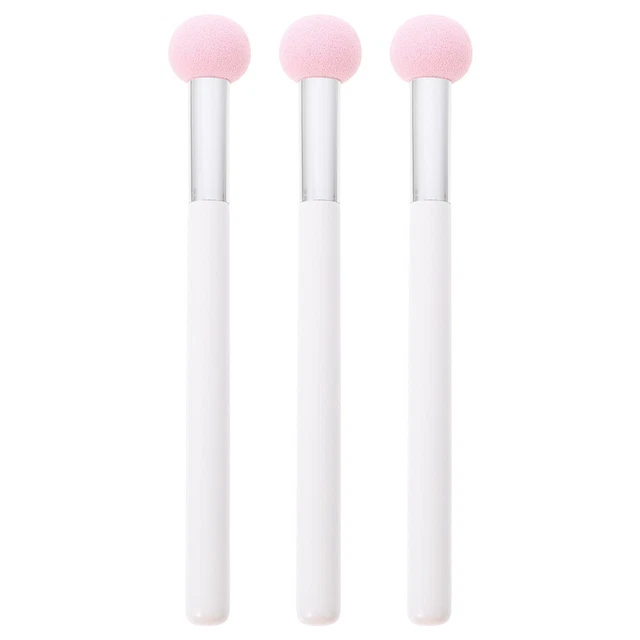 3 Pcs Kleiner Pilzkopf Foundation-Pinsel Make-up-Pinsel-Set Puffs Make-up-Ei